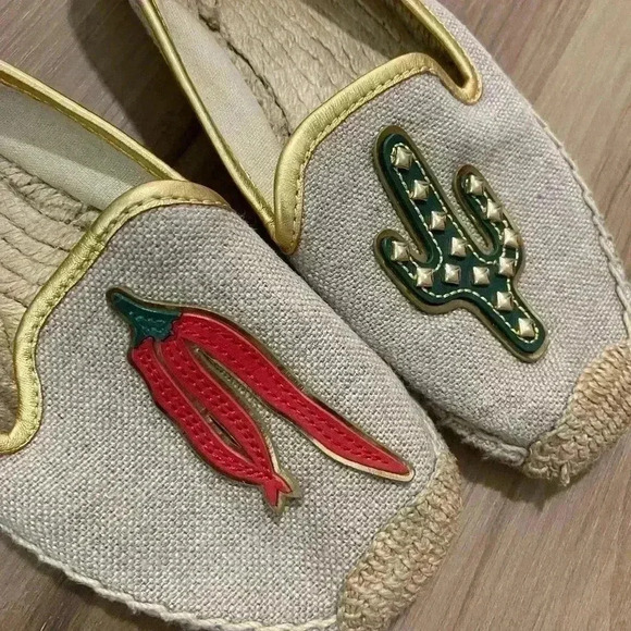 Tory Burch Santa Fe Espadrilles Cactus/Pepper - Picture 5 of 8